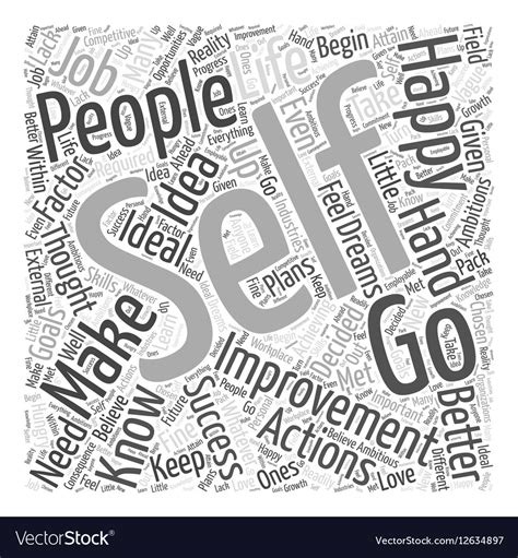 words that mean self improvement.